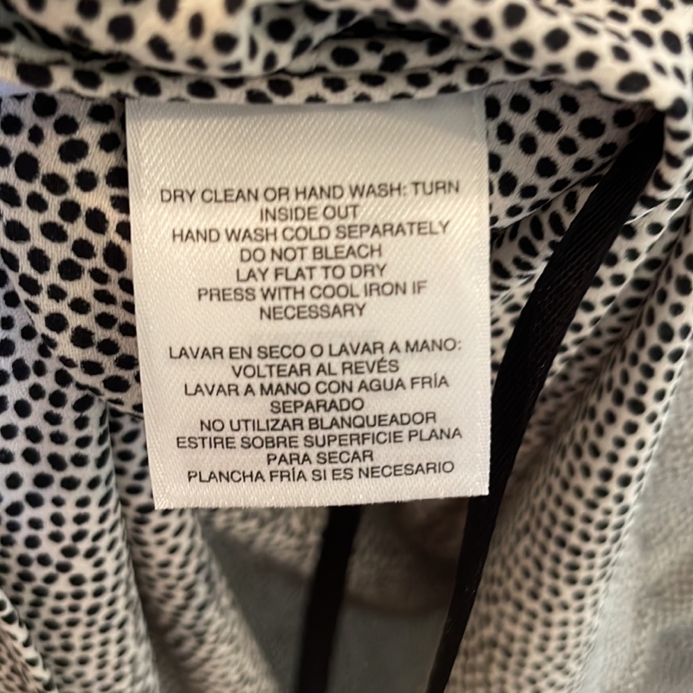 Plus Size Rambling-Dot Nehru Tunic - Picture 12 of 12